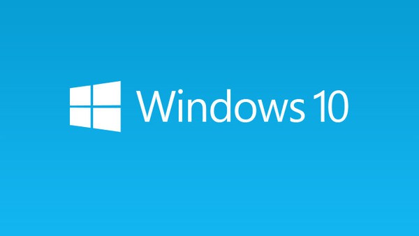 Windows 10 Schriftzug