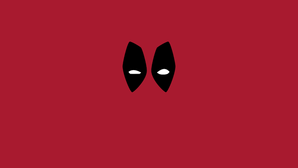 Wallpaper 4K Marvel Deadpool Ryan Reynolds Wade Wilson minimalistisch minimalistic