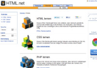 Screenshot: HTML.net